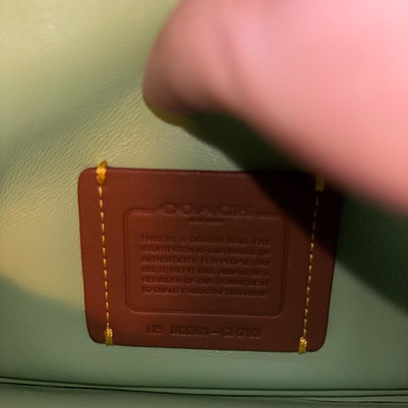 Coach Pistachio Pillow Tabby Shoulder Bag - Picture 8 of 8